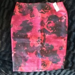 Ann Taylor Floral Skirt
